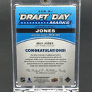 2017 UPPER DECK SP GAME USED - DRAFT DAY MARKS - M. JONES - #DDM-MJ - #'D/35 - RELIC - AUTOGRAPH