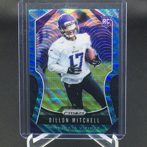 2019 PANINI PRIZM - BLUE WAVE - D. MITCHELL - #358 - #'D/199 - RC