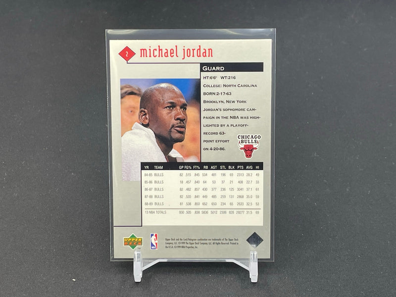 1999 UPPER DECK BLACK DIAMOND - M. JORDAN -