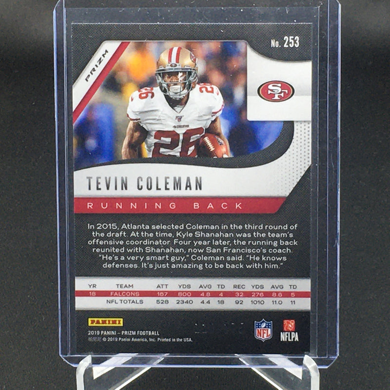 2019 PANINI PRIZM - HYPER PRIZM - T. COLEMAN - #253 - #'D/175