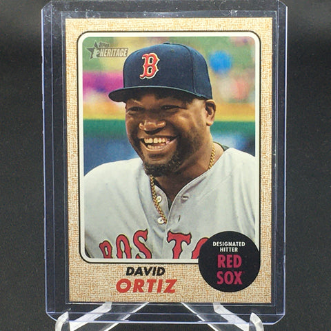2017 TOPPS HERITAGE - D. ORTIZ - #412