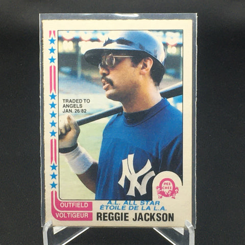 1982 O-PEE-CHEE - ALL STAR - R. JACKSON - #377