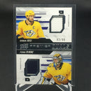 2019 UPPER DECK PREMIER - PREMIER DUALS - R. JOSI/ P. RINNE - #PD-RJ - #'D/99 - DUAL RELIC