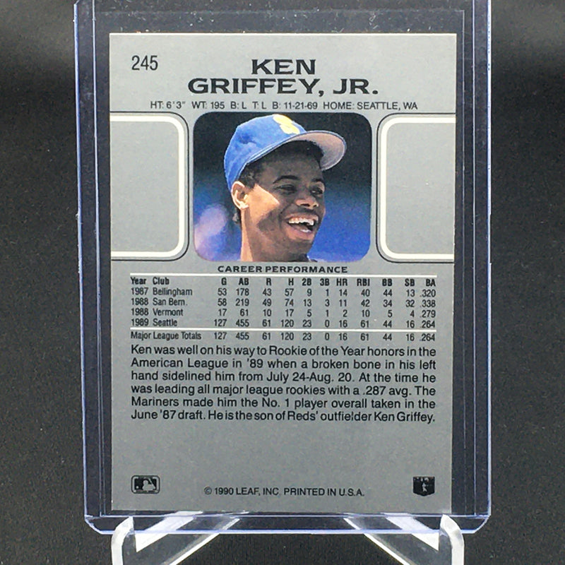 1990 LEAF - K. GRIFFEY JR. -
