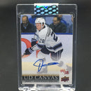 2018 UPPER DECK CLEAR CUT - UD CANVAS - J. ANDERSON DOLAN - #CS-JA - #'D/28 - AUTOGRAPH