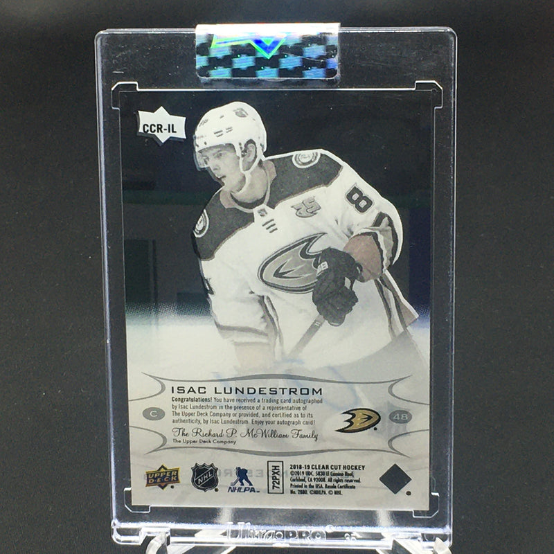 2018 UPPER DECK CLEAR CUT - I. LUNDESTROM -