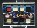 2016 LEAF IN THE GAME USED - FANTASY TEAM 8 - T. SAWCHUK/ L. MCDONALD/ P. ESPOSITO/ R. BOURQUE/ B. PARENT/ D. SITTLER/ L. ROBINSON/ M. BOSSY - #FT8-07 - #'D/15 - JERSEY