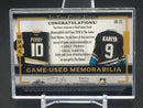 2016 LEAF IN THE GAME USED - DUAL GAME USED MEMORABILIA - C. PERRY/ P. KARIYA - #GD-22 - #'D/45 - DUAL JERSEY