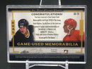 2016 LEAF IN THE GAME USED - DUAL GAME USED MEMORABILIA - M. LEMIEUX/ B. HULL - #GD-18 - #'D/45 - DUAL JERSEY