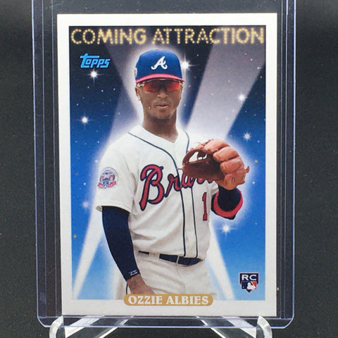 2018 TOPPS ARCHIVES - O. ALBIES - #CA-4 - RC
