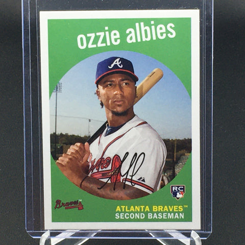 2018 TOPPS ARCHIVES - Z. ALBIES - #18 - RC