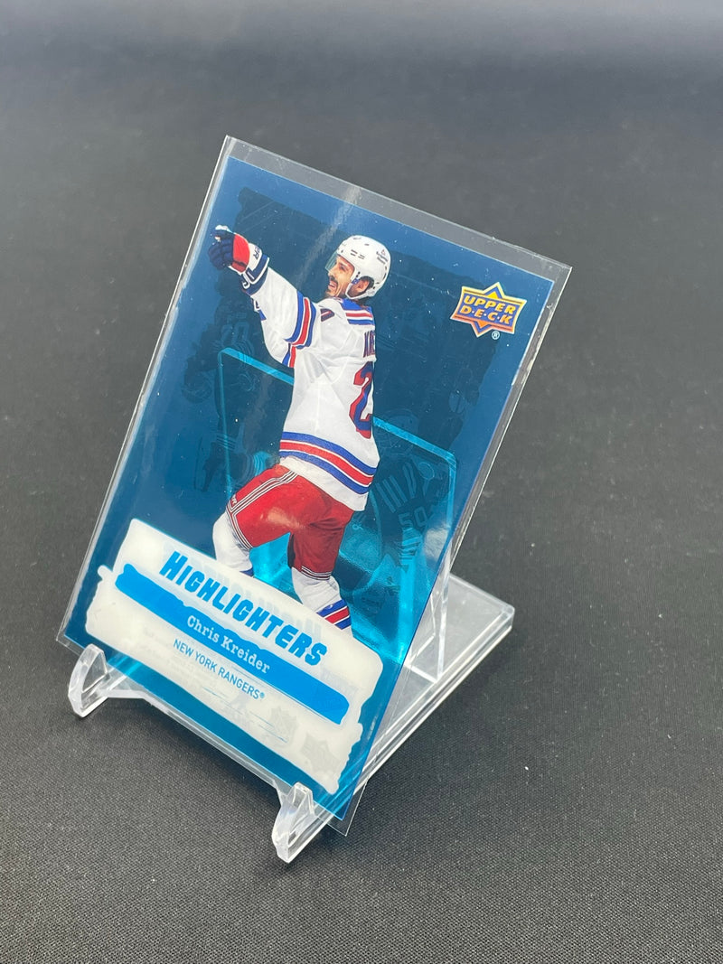 2022 UPPER DECK SERIES TWO - BLUE HIGHLIGHTERS - C. KREIDER -