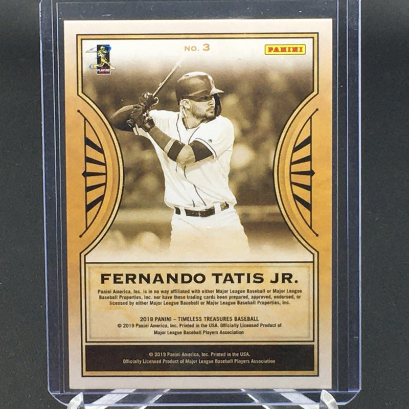 2019 PANINI - TIMELESS TREASURES - F. TATIS JR. -