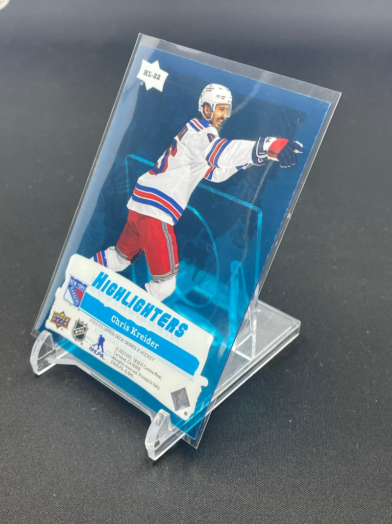 2022 UPPER DECK SERIES TWO - BLUE HIGHLIGHTERS - C. KREIDER -