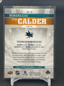 2022 UPPER DECK SERIES TWO - GOLD - CALDER CANDIDATE - T. BORDELEAU -