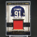 2016 LEAF IN THE GAME USED - GAME USED MEMORABILIA - S. STAMKOS - #GU-30 - #'D/20 - JERSEY