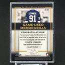 2016 LEAF IN THE GAME USED - GAME USED MEMORABILIA - S. STAMKOS - #GU-30 - #'D/20 - JERSEY