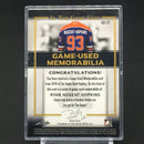 2016 LEAF IN THE GAME USED - GAME USED MEMORABILIA - N. HOPKINS - #GU-27 - #'D/20 - JERSEY