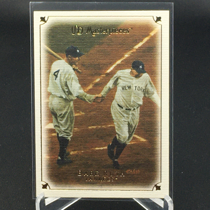 2007 UPPER DECK MASTERPIECES - B. RUTH -
