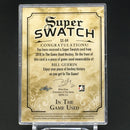 2016 LEAF IN THE GAME USED HOCKEY - SUPER SWATCH - B. GUERIN - #SS-04 - #'D/45 - JUMBO JERSEY