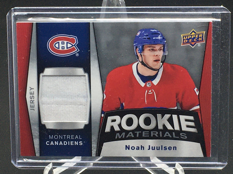 2018 UPPER DECK SERIES TWO - ROOKIE MATERIALS - SELECT YOUR PLAYER