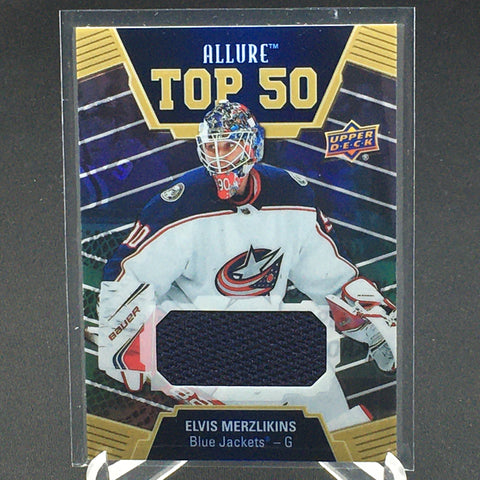 2019 UPPER DECK ALLURE - TOP 50 - E. MERZLIKINS - #T50-44 - JERSEY