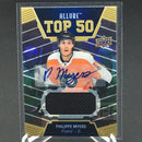 2019 UPPER DECK ALLURE - TOP 50 - P. MYERS - #T50-41 - #'D/25 - AUTOGRAPH - JERSEY