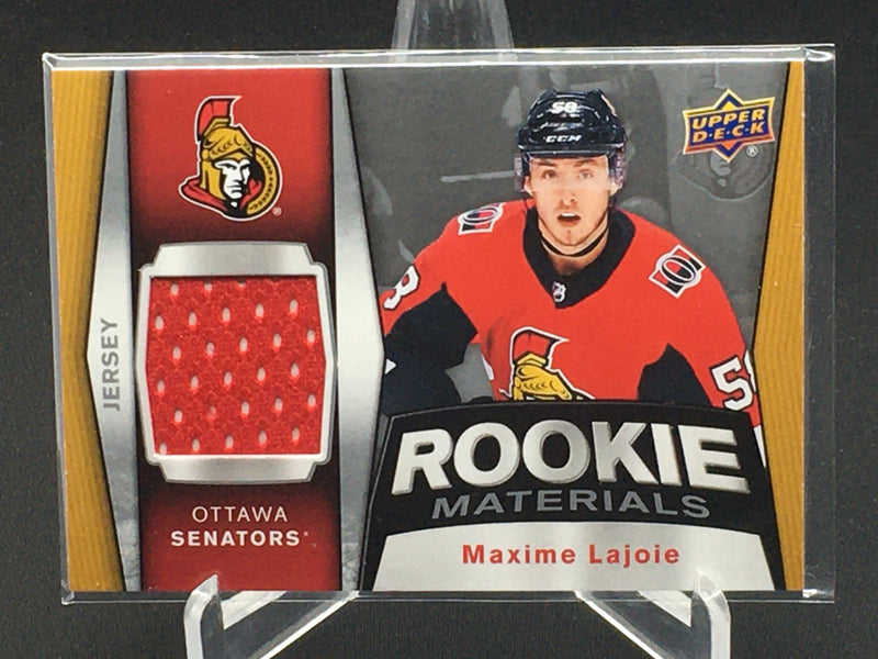 2018 UPPER DECK SERIES TWO - ROOKIE MATERIALS - SELECT YOUR PLAYER