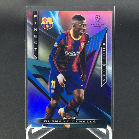 2021 TOPPS FINEST UEFA - FINEST FOOTWORK - O. DEMBELE - #FF-4