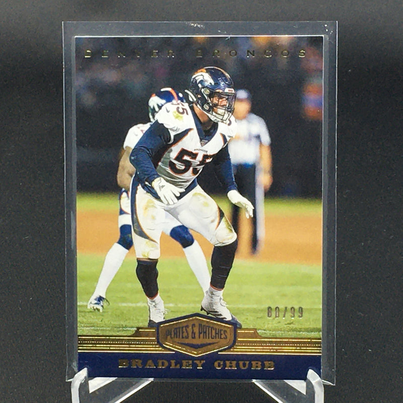 2019 PANINI PLATES & PATCHES - B. CHUBB - #32 - #'D/99