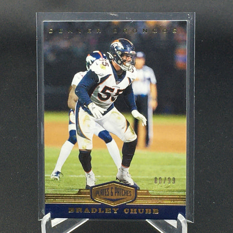 2019 PANINI PLATES & PATCHES - B. CHUBB - #32 - #'D/99