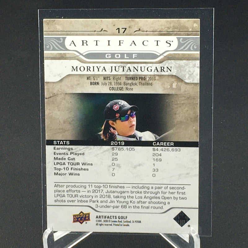 2021 UPPER DECK ARTIFACTS GOLF - M. JUTANUGARN -