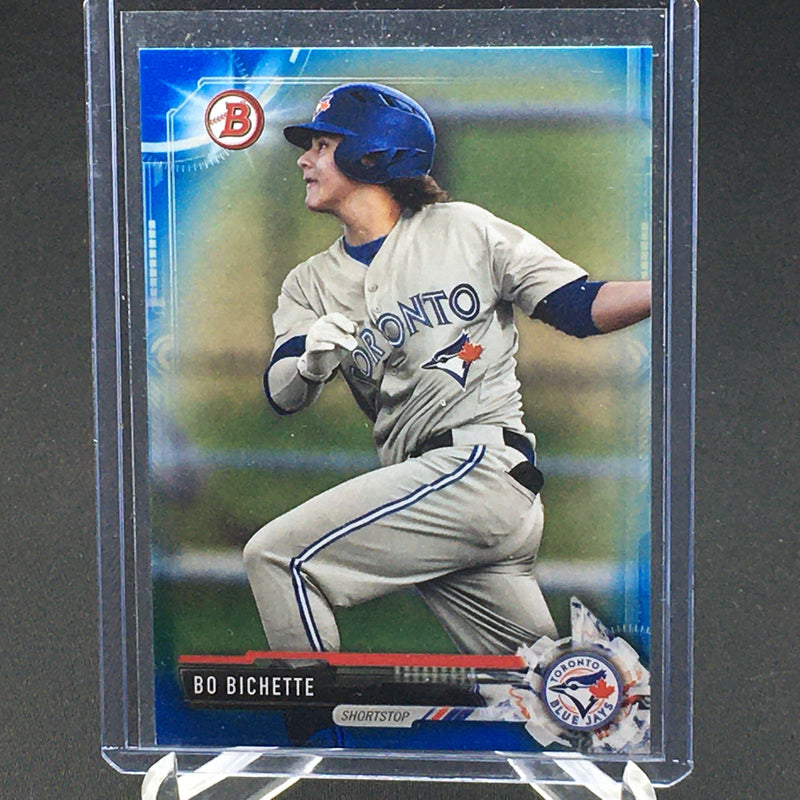 2017 TOPPS BOWMAN - B. BICHETTE - #BP142 - #'D/150 - BLUE