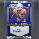 2015 PANINI COLLEGIATE DRAFT PICKS - BLUE PRIZM - M. BROWN - #216 - #'D/25 - AUTOGRAPH - RC