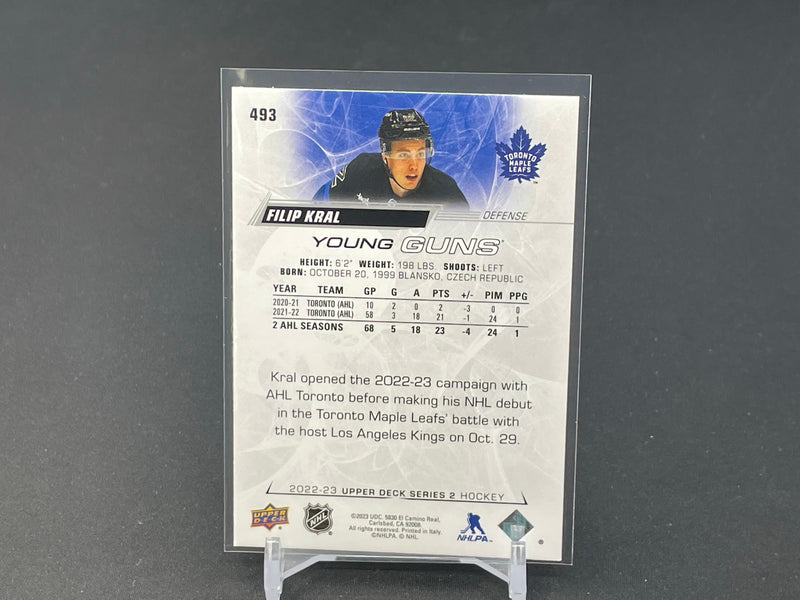 2022 UPPER DECK SERIES TWO - YOUNG GUNS - F. KRAL -