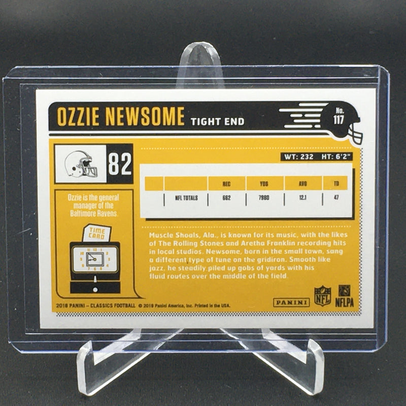2018 PANINI CLASSICS - O. NEWSOME JR. - #117 - #'D/5