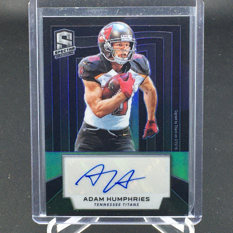 2019 PANINI SPECTRA - A. HUMPHRIES - #S-AH - #'D/99 - AUTOGRAPH