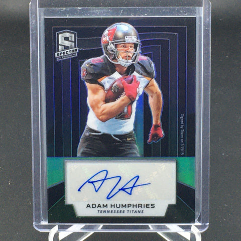 2019 PANINI SPECTRA - A. HUMPHRIES - #S-AH - #'D/99 - AUTOGRAPH