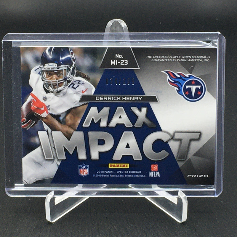 2019 PANINI SPECTRA - MAX IMPACT - PRIZM - D. HENRY - #MI-23 - #'D/199 - JERSEY RELIC