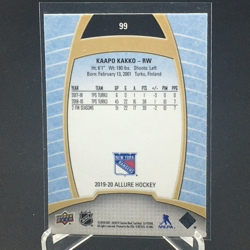 2019 UPPER DECK ALLURE - K. KAKKO -