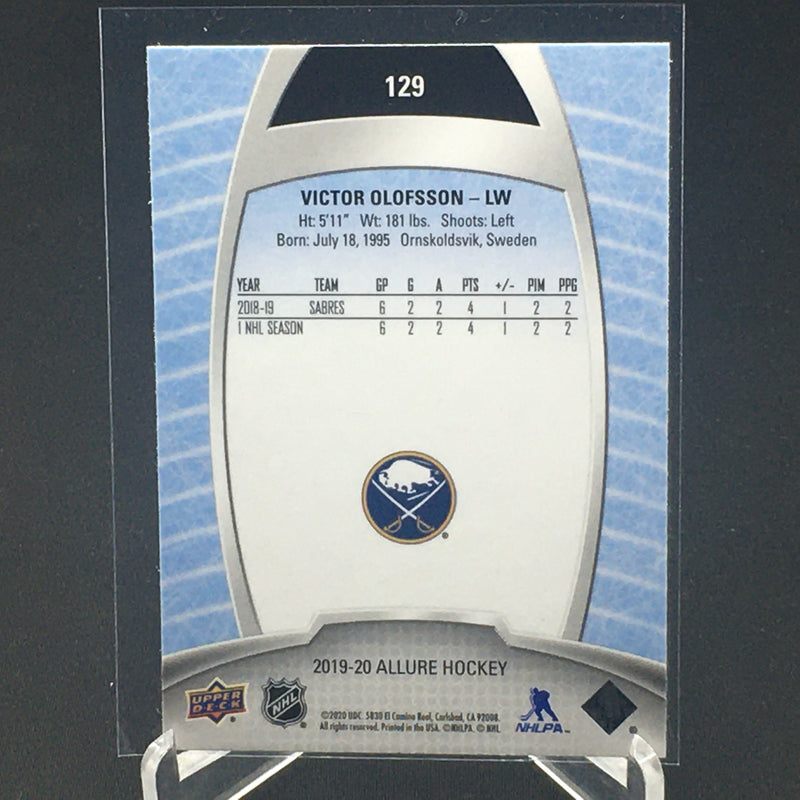 2019 UPPER DECK ALLURE - V. OLOFSSON -