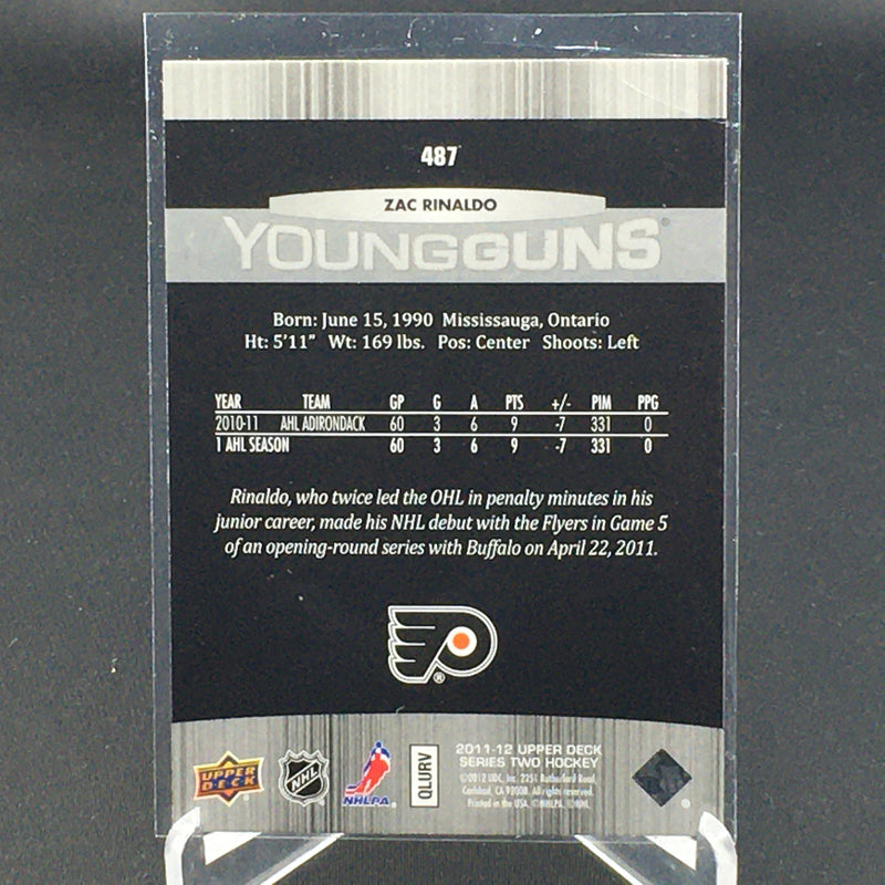 2011 UPPER DECK SERIES TWO - YOUNG GUNS - Z. RINALDO -