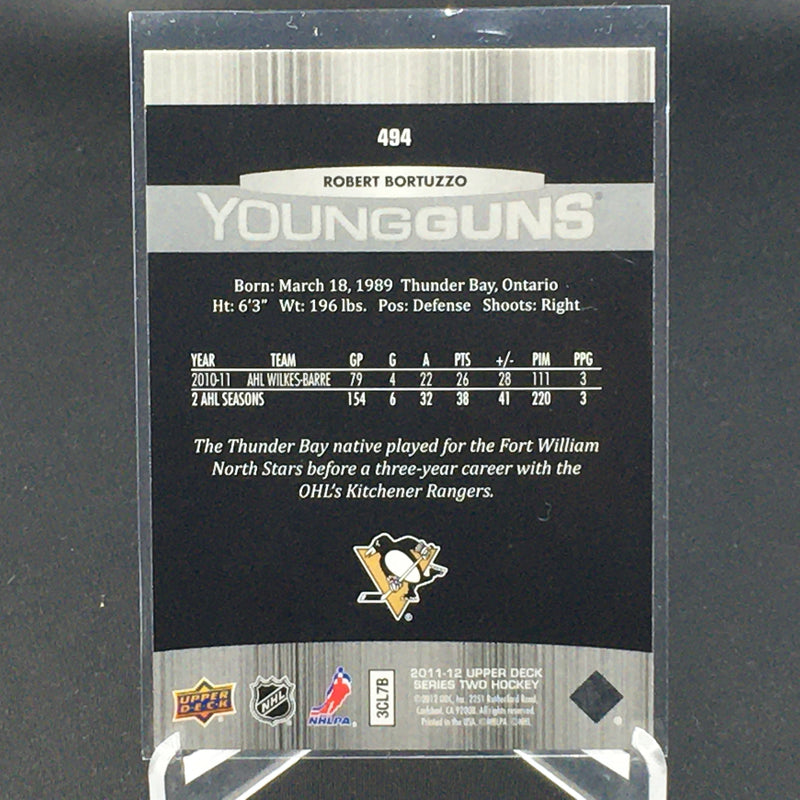 2011 UPPER DECK SERIES TWO - YOUNG GUNS - R. BORTUZZO -