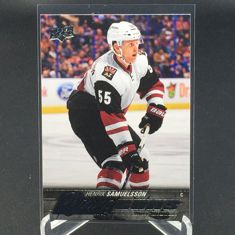 2015 UPPER DECK SERIES ONE - YOUNG GUNS - H. SAMUELSSON -