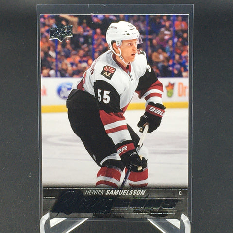 2015 UPPER DECK SERIES ONE - YOUNG GUNS - H. SAMUELSSON - #213 - RC