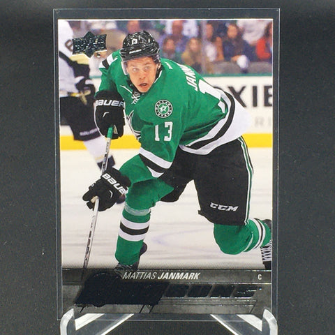 2015 UPPER DECK SERIES ONE - YOUNG GUNS - M. JANMARK - #244 - RC