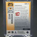 2018 UPPER DECK SERIES ONE - UNDER 25 - S. MONAHAN - #U25-4 - #'D/250 - JERSEY