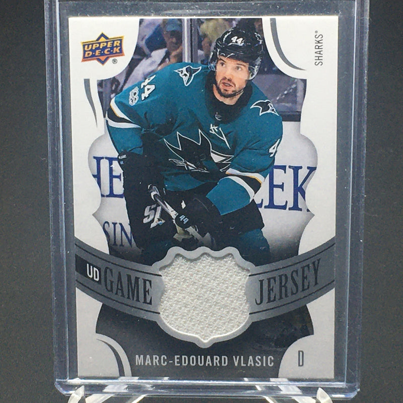 2018 UPPER DECK SERIES ONE - UD GAME JERSEY - SELECT YOUR PLAYER