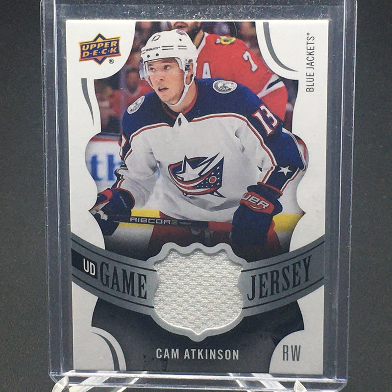 2018 UPPER DECK SERIES ONE - UD GAME JERSEY - SELECT YOUR PLAYER