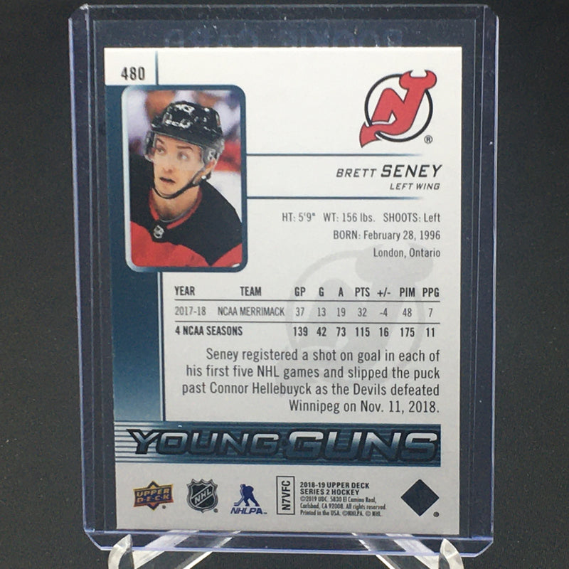 2018 UPPER DECK SERIES TWO - YOUNG GUNS - B. SENEY -